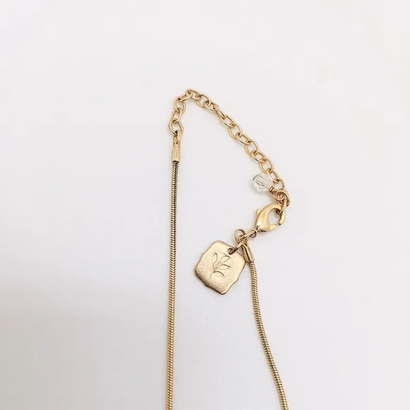 Holly Yashi Women Rhinestone Goldtone Ball Pendant Necklace - Picture 4 of 4